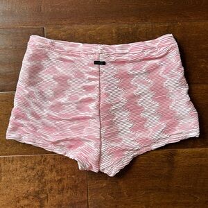 Triangl Celeste Textured Pink Nary Shorts - Size Medium